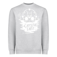 Heather Grey camp crystal lake sweatshirt Heavyweight Sweatshirt - artisFamous