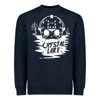 Navy camp crystal lake sweatshirt Heavyweight Sweatshirt - artisFamous