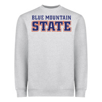 Heather Grey blue mountain state Heavyweight Sweatshirt - artisFamous