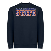Navy blue mountain state Heavyweight Sweatshirt - artisFamous