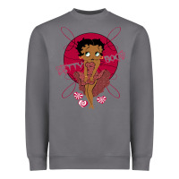 Storm Black Betty Boop Heavyweight Sweatshirt - artisFamous
