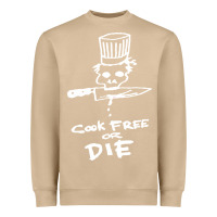 Mushroom bourdain cook free or die Heavyweight Sweatshirt - artisFamous