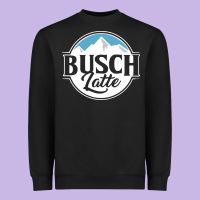 Busch Latte Heavyweight Sweatshirt Designed By Artisfamous