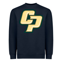 Navy Cal Poly CP Heavyweight Sweatshirt - artisFamous