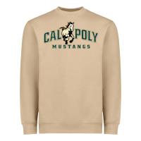 Cal Poly Mustangs Heavyweight Sweatshirt | Teevron