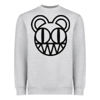 Heather Grey radioheat  png Heavyweight Sweatshirt - artisFamous