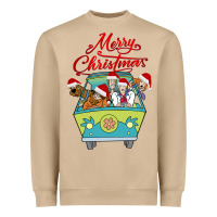 Mushroom Scooby Doo merry christmas Heavyweight Sweatshirt - artisFamous