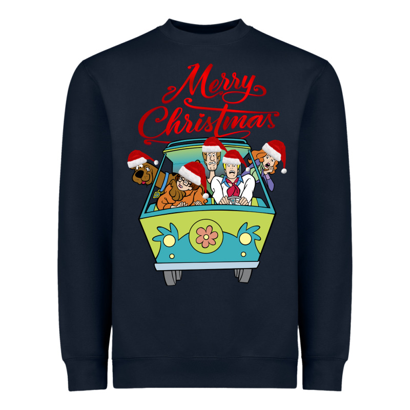 Scooby Doo Merry Christmas Heavyweight Sweatshirt by artisFamous | Teevron