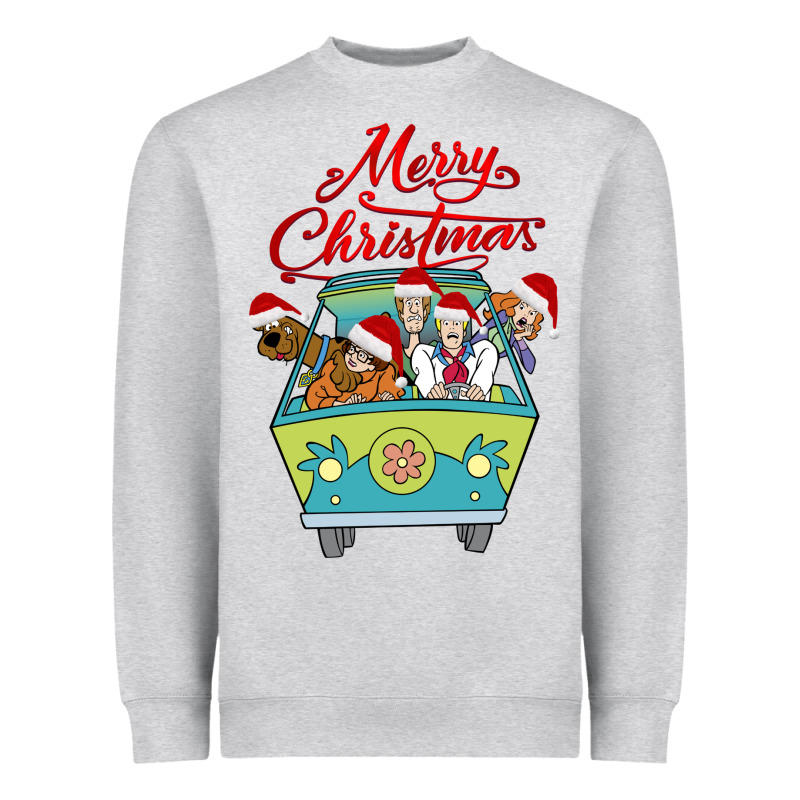 Scooby Doo Merry Christmas Heavyweight Sweatshirt by artisFamous | Teevron