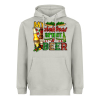 Moon Dust my christmas spirit is beer with beer bottles Heavyweight Hoodie - AdoDesignShop