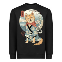 Black shiba inu dog japan Heavyweight Sweatshirt - artisFamous