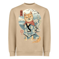 Mushroom shiba inu dog japan Heavyweight Sweatshirt - artisFamous