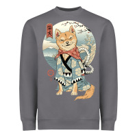 Storm shiba inu dog japan Heavyweight Sweatshirt - artisFamous
