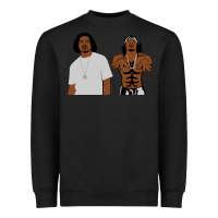 Black outkast Heavyweight Sweatshirt - artisFamous