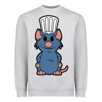 Heather Grey ratatouille remy Heavyweight Sweatshirt - artisFamous
