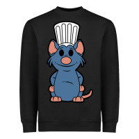 Black ratatouille remy Heavyweight Sweatshirt - artisFamous