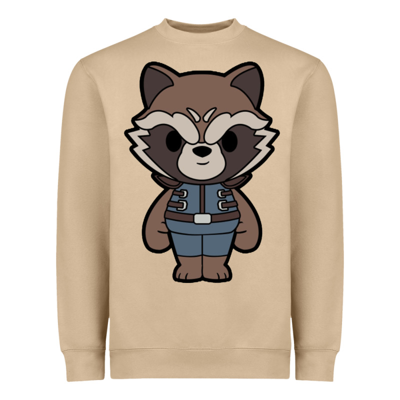Rocket Racoon Chibi Heavyweight Sweatshirt by artisFamous | Teevron