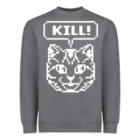 Storm kill no more heroes cat Heavyweight Sweatshirt - artisFamous