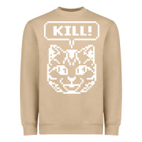 Mushroom kill no more heroes cat Heavyweight Sweatshirt - artisFamous