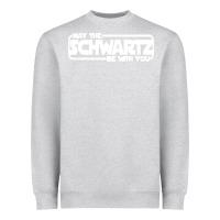 Heather Grey may the schwartz be with you Heavyweight Sweatshirt - artisFamous