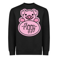 Black pig piggy costume Heavyweight Sweatshirt - artisFamous