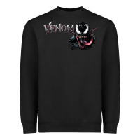 Black VENOM THE MOVIE Heavyweight Sweatshirt - artisFamous