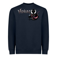 Navy VENOM THE MOVIE Heavyweight Sweatshirt - artisFamous