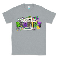 Heather Grey dentist mardi gras Classic Tee - CowGirlArtShop