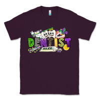Plum dentist mardi gras Classic Tee - CowGirlArtShop