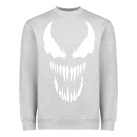 Heather Grey VENOM THE MOVIE Heavyweight Sweatshirt - artisFamous