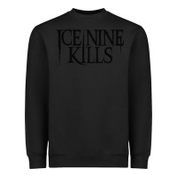 Black ICE NINE KILLS Heavyweight Sweatshirt - artisFamous