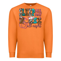 Carrot sleep all day nurse all night Premium Sweatshirt - AdoDesignShop