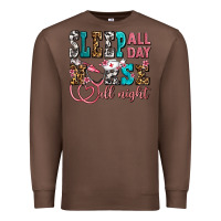 Chestnut sleep all day nurse all night Premium Sweatshirt - AdoDesignShop