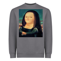 Storm fernando botero mona lisa Heavyweight Sweatshirt - artisFamous