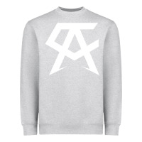 Heather Grey CA - CANELO ALVAREZ Heavyweight Sweatshirt - artisFamous