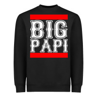Black big papi Heavyweight Sweatshirt - artisFamous
