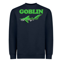 Navy goblin shark t shirt   i love goblin shark shirt ugly animal Heavyweight Sweatshirt - artisFamous