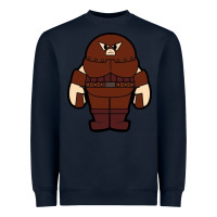 Navy juggernaut chibi Heavyweight Sweatshirt - artisFamous