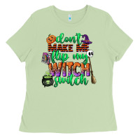Matcha dont make me flip my witch switch Ladies Tee - CowGirlArtShop