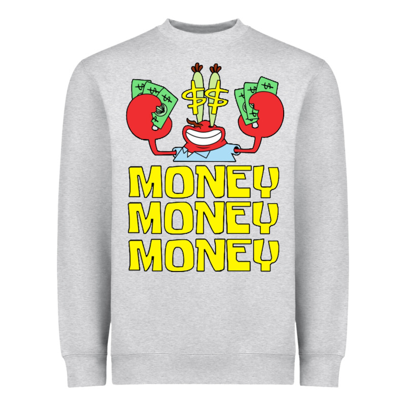 Mr Krabs Love Money Heavyweight Sweatshirt by artisFamous | Teevron