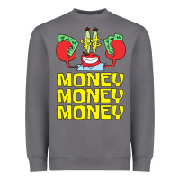 Storm mr krabs love money Heavyweight Sweatshirt - artisFamous