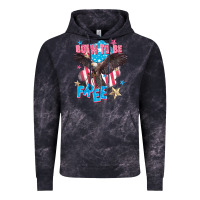 Cloud Black Born to be free Vintage Hoodie - FaDigitalArtStudio