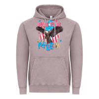 Vintage Zinc Born to be free Vintage Hoodie - FaDigitalArtStudio
