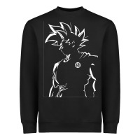 Black Goku Heavyweight Sweatshirt - artisFamous