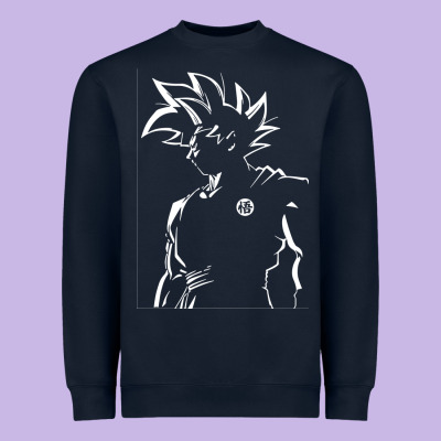 Goku Heavyweight Sweatshirt Designed By Artisfamous