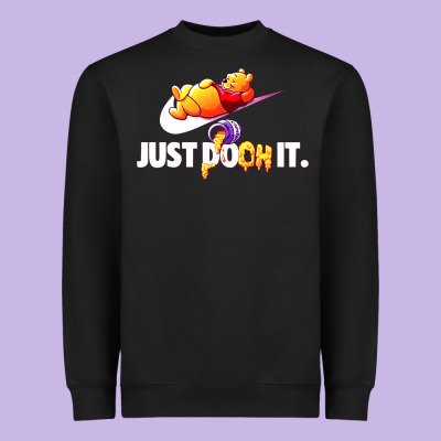 Pooh Just Pooh Heavyweight Sweatshirt Designed By Artisfamous