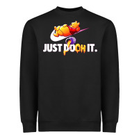 Black pooh just pooh Heavyweight Sweatshirt - artisFamous