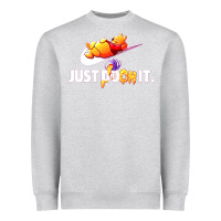 Heather Grey pooh just pooh Heavyweight Sweatshirt - artisFamous