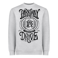 Heather Grey Essential Design Heavyweight Sweatshirt - artisFamous