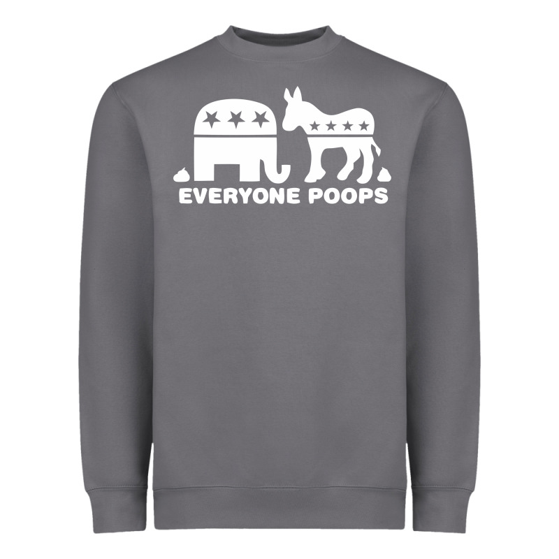 Everyone Poops Heavyweight Sweatshirt by artisFamous | Teevron